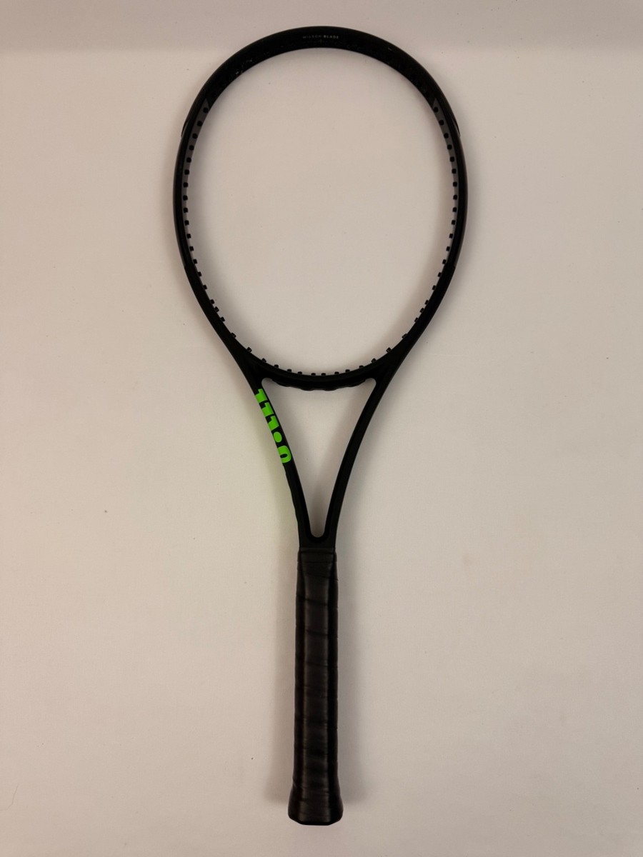 ラケット wilson - Blade 98 16X19 CounterVail Wilson Blade 98 16x19 Countervail Black Edition, 4 1/4