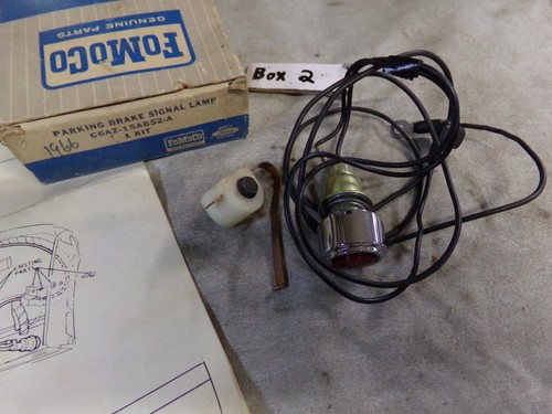 Parking Brake Signal Lamp Kit, 1966 Ford Galaxie, NOS - Picture 8 of 8