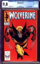 WOLVERINE #17 CGC 9.8 WHITE PAGES // CLASSIC BYRNE COVER MARVEL COMICS 1989