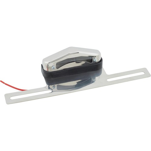 Universal License Plate Bracket w/ Light, Stainless Steel - Bild 6 von 10