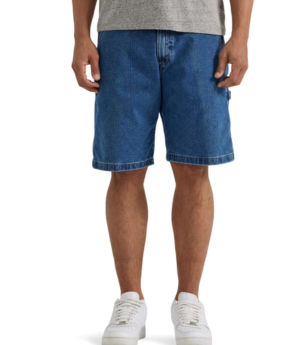 Neu mit Etikett Herren Gr. 40 Wrangler 5 Sterne Carpenter Heritage Shorts 11" Schrittlänge echt blau