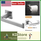Stainless Steel Brushed Nickel Wall-Mount Toilet Paper Holder