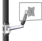 CondoMounts CLMMMAW2022 Full Motion Pillar Monitor Mount - No Drill Gas Spring