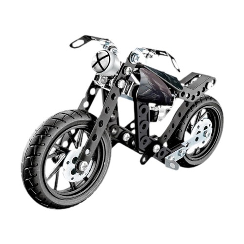 117 Pieces Metal Model Motorcycle Kit DIY for Model Fan Enthusiast Age 8-16 - Picture 3 of 5