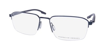 PORSCHE DESIGN P8763 EYEGLASS FRAME/GLASSES HALF-RIMLESS LUXURY DESIGNER FOR MEN