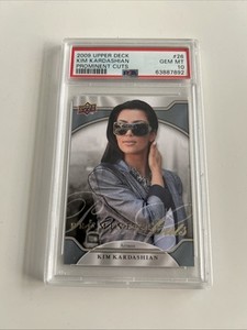 PSA 10 KIM KARDASHIAN ROOKIE CARD 2009 UPPER DECK PROMINENT CUTS #26 HOT 🔥🔥