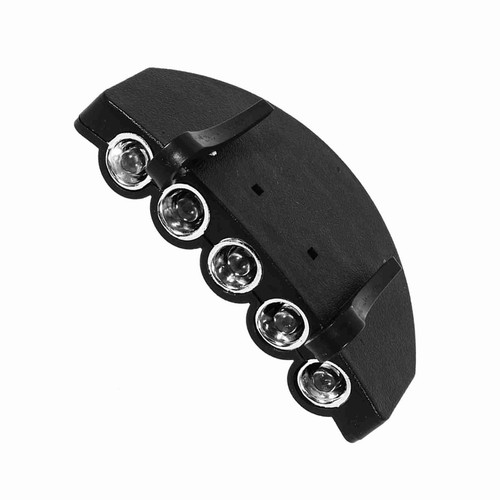 5 LED Cap Hat Brim Clip Head Light Lamp Headlamp Fishing Hiking Cycling FA - Imagen 7 de 22