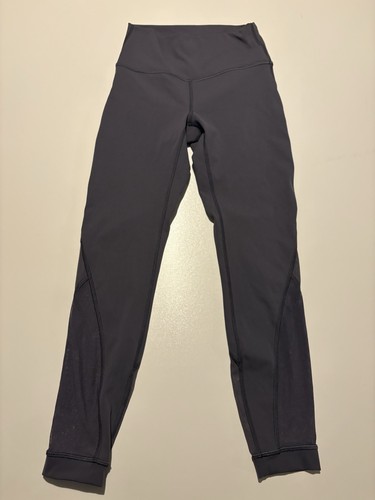 Leggings para mujer Lululemon Wunder bajo panel de malla ajuste asiático talla pequeña - Imagen 5 de 7