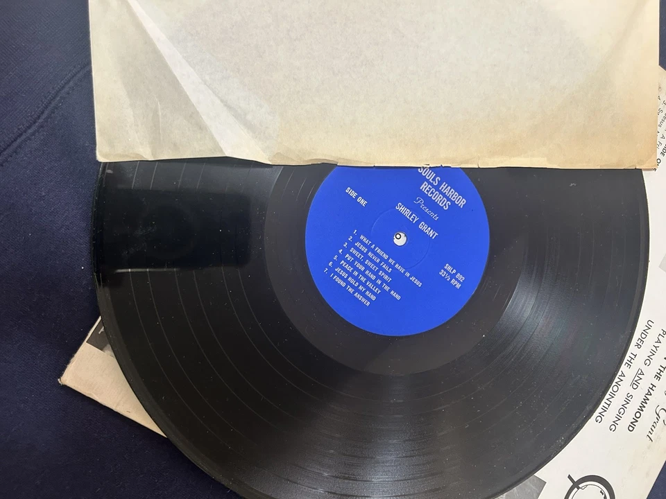 Shirley Grant Sweetly & Simply Vinyl LP Gospel on the Hammond  - Image 2 of 4