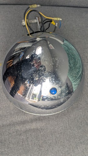 Rare Genuine HIGHWAY HAWK 8 inch USA CHROME Headlight - Picture 3 of 7