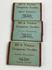 Vintage RCA Victor Company Tungstone Needles 8 Needles Inside USA Complete