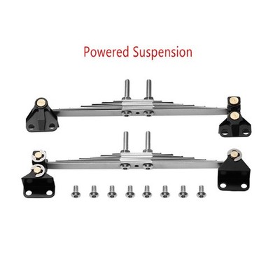 Steel Front Power Suspension Plate Set for Tamiya 1/14 RC Tractor Trailer Truck/