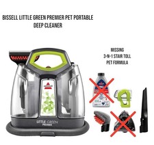 BISSELL Little Green Multi-Purpose Portable Carpet, Green, 1400B