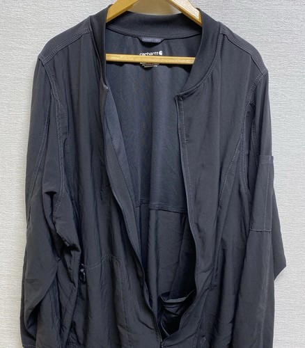 Carhartt Force Modern Fit Black Scrub Top Vented Pockets Women’s 3X - Picture 6 of 14