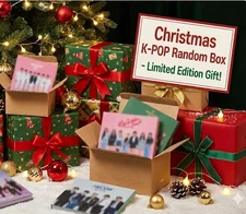 Holiday Xmas 5 Random Kpop Albums Gift (5ea Random Albums)