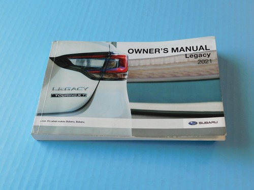 Used 2021 Subaru Legacy Factory Owners Owner's Manual