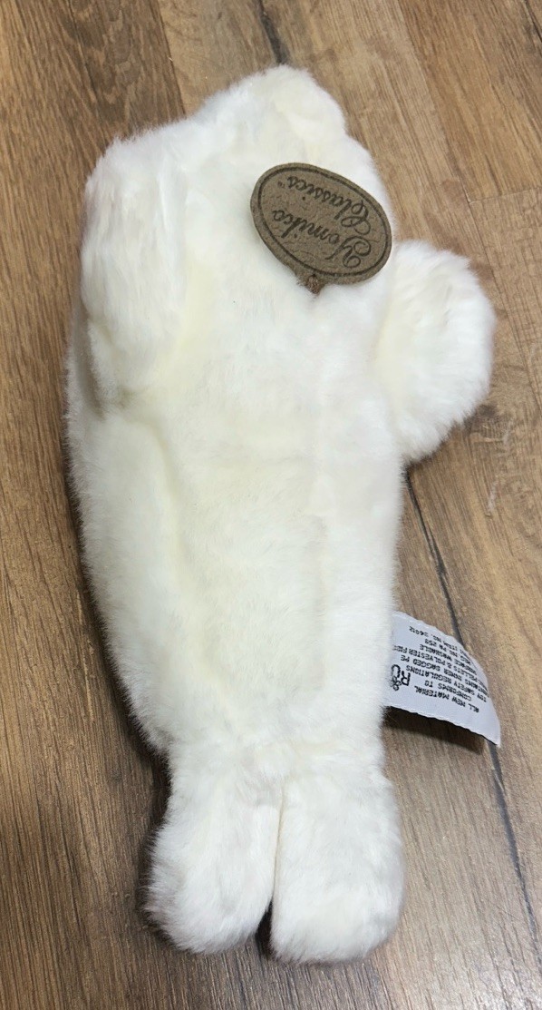 Yomiko Classics Harp Seal By Russ Berrie White Plush Stuffed Animal Arctic Pup