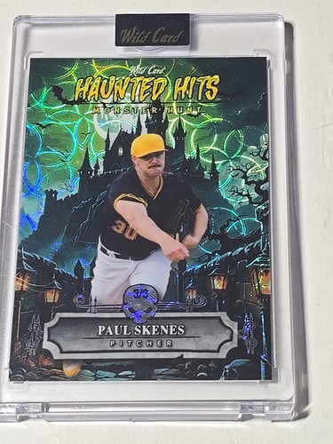 2025 Wild Card Paul Skenes Haunted Hits  Multi Sport 3/3 Kaleidoscope Castle  - Picture 1 of 5