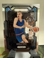 Nikola Topic #10 Prizm Draft Picks Basketball 2024 RC