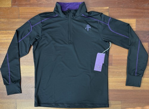 NUEVO CON ETIQUETAS Colección Oficial The Prince Etiqueta Púrpura Colección 1/4 Cremallera XL X-LARGE - Imagen 1 de 7