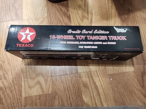 BH 1997 Texaco 18 Wheeler Toy Tanker Truck Credit Card Edition - Picture 2 of 3