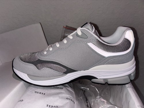 GUESS Men's Palak Memory Foam Insole Sneaker Light Grey Size 9.5 - Picture 5 of 13