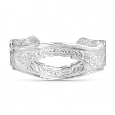 Montana Silversmiths Rodeo Sage Silver Cut-out Cuff Bracelet Retail $85 ~ New
