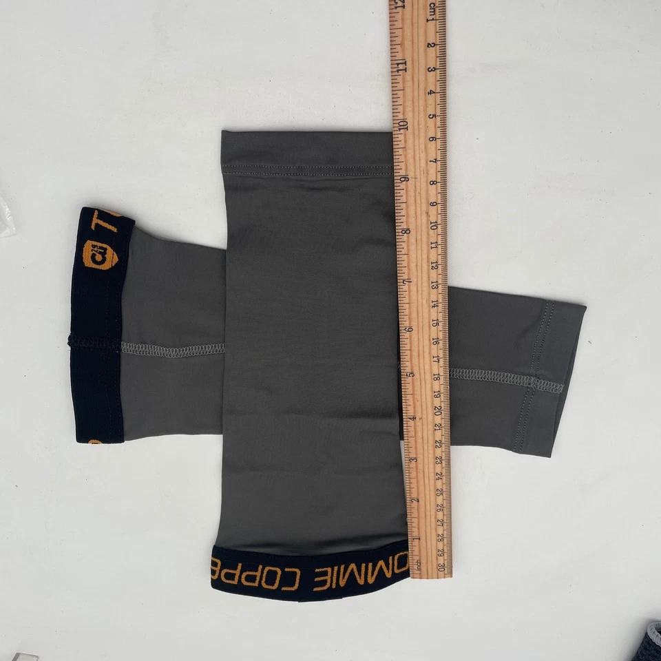 Tommie Codo de Compresión Gris Cobre 2xManga Soporte Alivio del Dolor Grande Foto 3 de 4