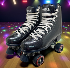 Impala Sidewalk Quad Skate Women's Size 13 Midnight Black Sparkle Roller Skates