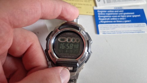 Casio G-Shock GW-810D Multiband 5 Solar Digitaluhr, Metall mit Papieren