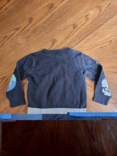 Baby Gap 3T Pullover Weltraum Rakete Motiv 100% Baumwolle - Bild 4 von 4