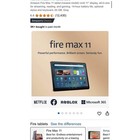 Tablet Amazon Fire Max 11 – fabrycznie nowy i zapieczętowany!