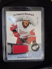 2022-23 Ul Ultimate Collection Chase Pearson Rookie Patch /799 Red Wings