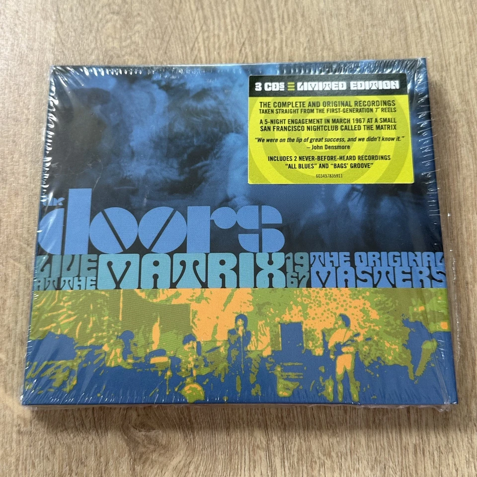 The Doors Live at the Matrix 1967 The Original Masters 3 x CD Digipak Album 2023 - Bild 2 von 4