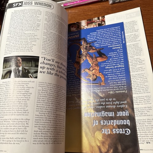 VTG 1999 SFX Magazine: Stargate Total Recall Buffy the Vampire Slayer Futurama - Picture 6 of 11