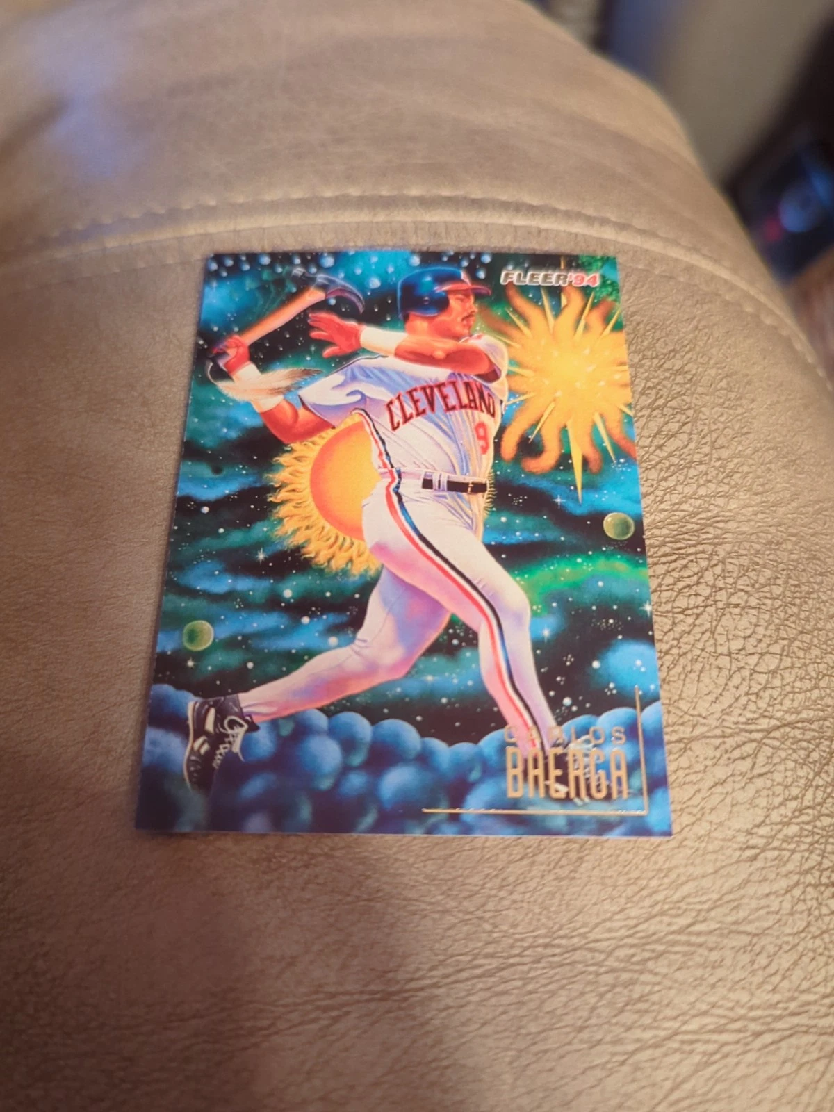 Carlos Baerga trading card