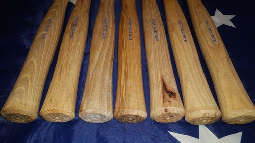 Job Lot x7 Vintage Hickory Hammer Shafts BS3823BW/BR - Picture 5 of 6