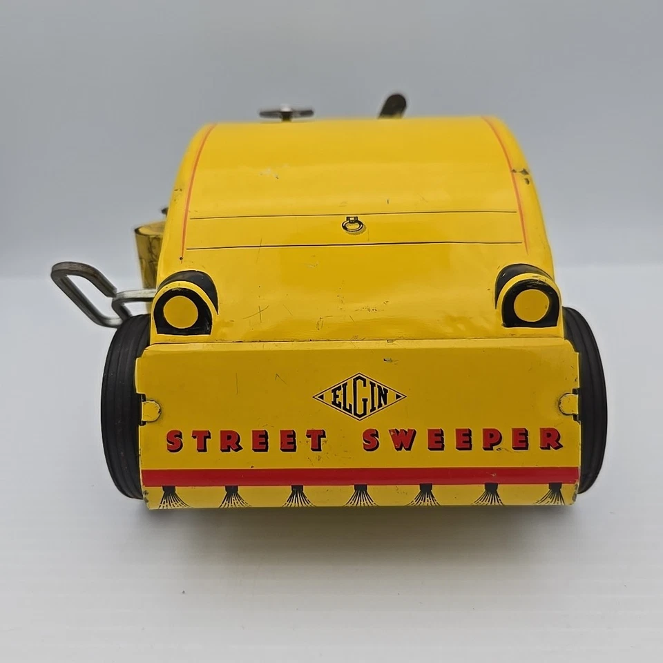 1950-е NY-LINT ELGIN STREET SWEEPER / оловянная заводная игрушка / работает нормально /  - Изображение 4 из 4
