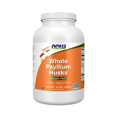 Now Foods Whole Psyllium Husks (340g) (61,74 EUR/kg)