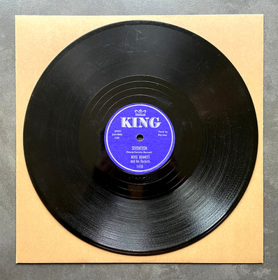 78 rpm Boyd Bennett - Seventeen - US KING