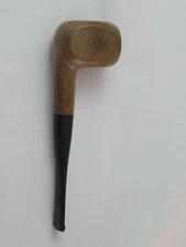 Vintage Wood Tobacco Pipe Striaght Stem 5.5 Inch 