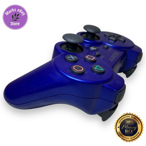 Original PS3 Playstation 3 Dualshock 3 Sixaxis Wireless getestet blau CECHZC2U - Bild 5 von 6