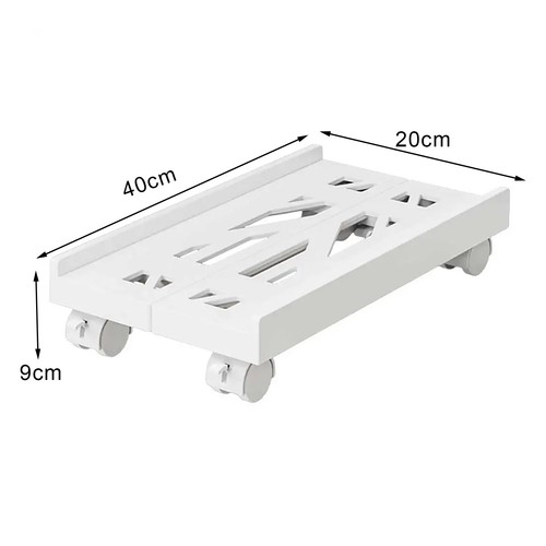 Stable Computer Tower Stand Cpu Holder Adjustable Width Retractable Host Base - Zdjęcie 9 z 12