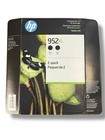HP 952XL High Yield Black Original Ink Cartridge 2-Pack expires 11/25
