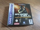 Splinter Cell: Pandora Tomorrow Gameboy Advance boxed complete