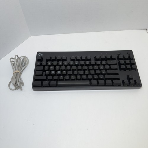 Logitech G Pro YU0039 Kabelgebundene Gaming Tastatur Mechanisch Schwarz - Bild 1 von 5