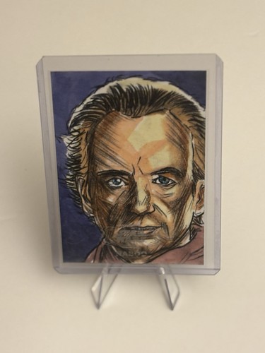 2024 Topps Star Wars Hyperspace Silver Sketch On Card Art 1/1 Naboo - Bild 1 von 2