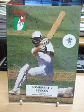 Somerset v Sussex Refuge Assurance League 28th April 1991