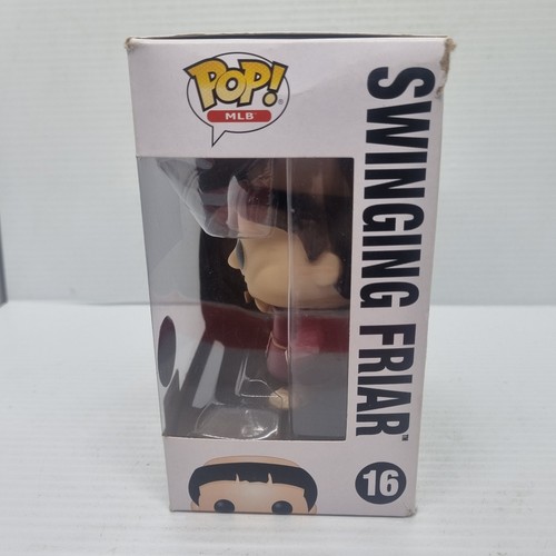 FUNKO POP MLB SAN DIEGO PADRES #16 SWINGING FRIAR VINYL FIGURE Good Condition - Bild 4 von 8