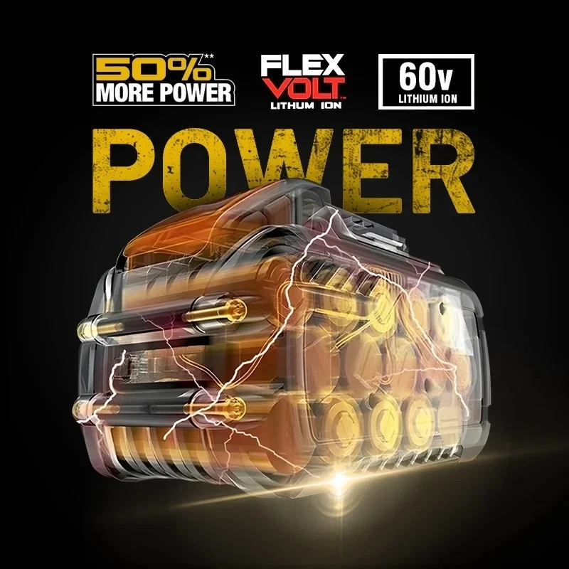 Original DEWALT 20V/60V 9.0Ah Battery DCB200 DCB205 DCB206 DCB209 Flexvolt - image 3 of 4